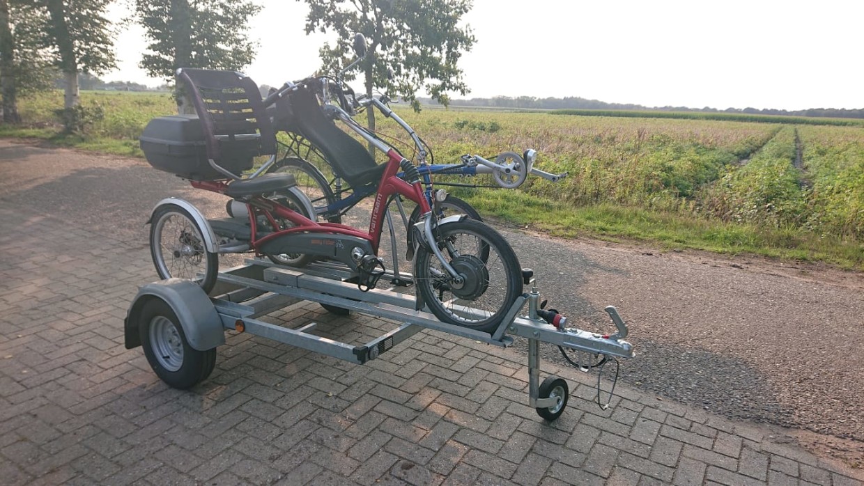 bereiken Doe voorzichtig Attent driewielfiets aanhanger