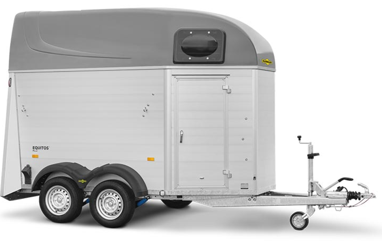 HUMBAUR EQUITOS ALU PLUS 2000, 2 PAARDS PAARDENTRAILER