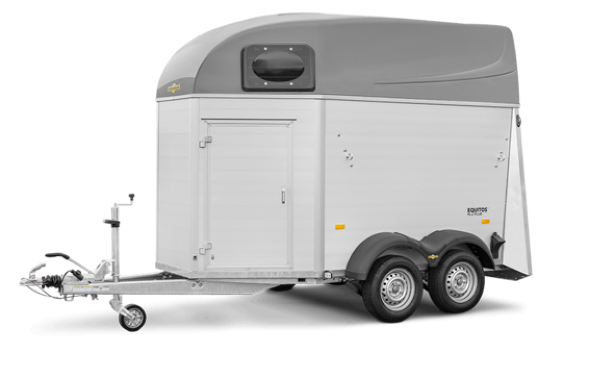 HUMBAUR EQUITOS ALU PLUS 2000, 2 PAARDS PAARDENTRAILER