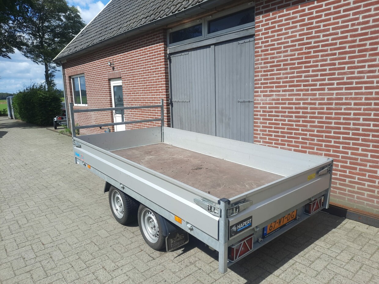 HAPERT TANDEMASSER PLATEAU 2700KG