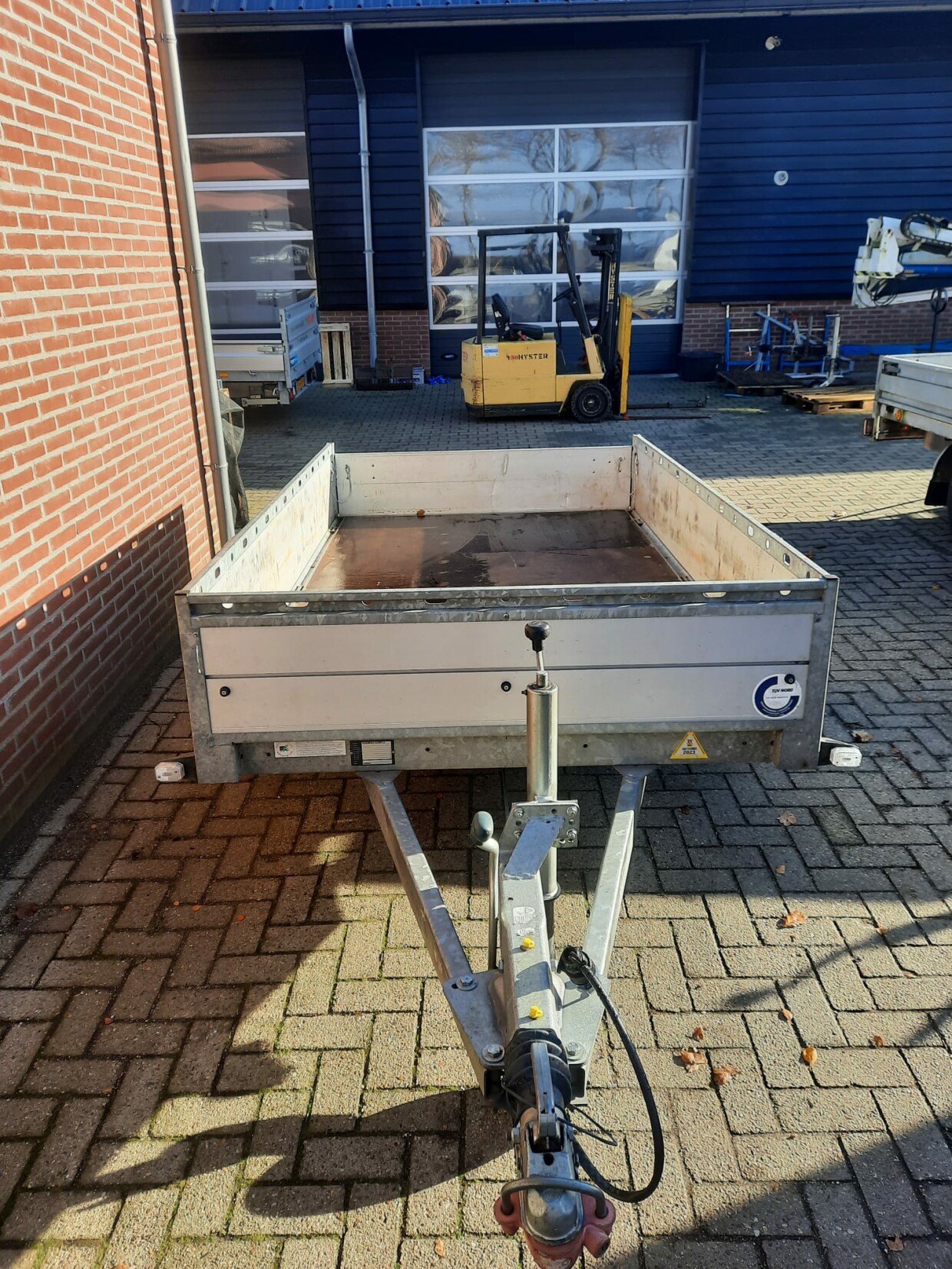 HAPERT ENKELASSER BAKWAGEN GEREMD 1500KG