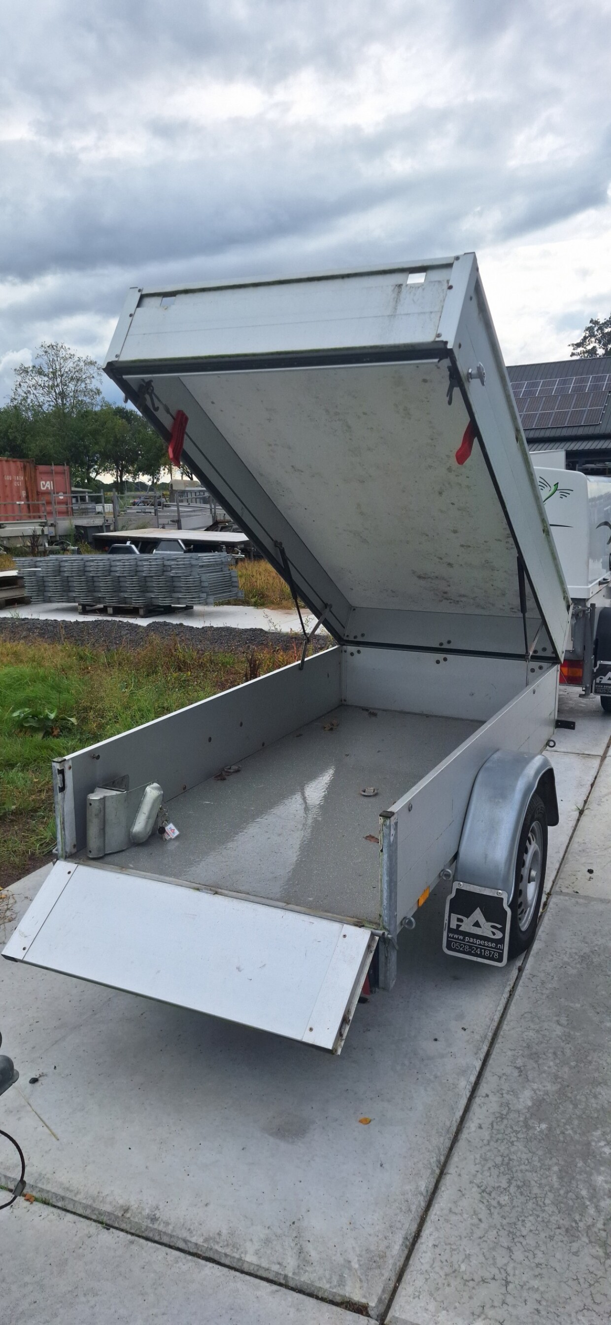 Anssems GT bagagewagen epoxy bodem 200 × 100 × 30 cm