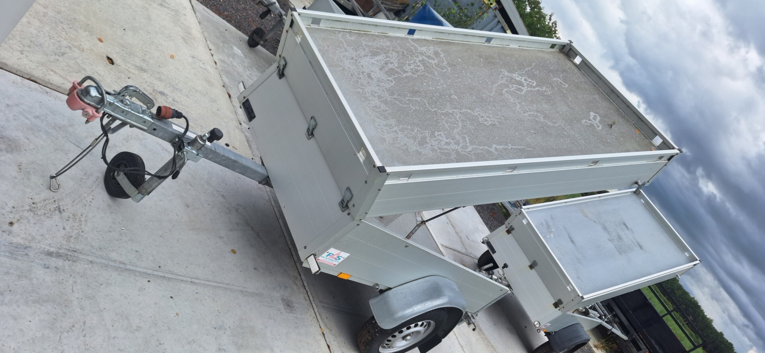 Anssems GT bagagewagen epoxy bodem 200 × 100 × 30 cm