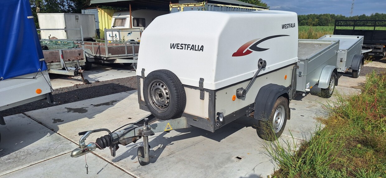 Westfalia bagagewagen geremd 215 × 115 × 110 cm