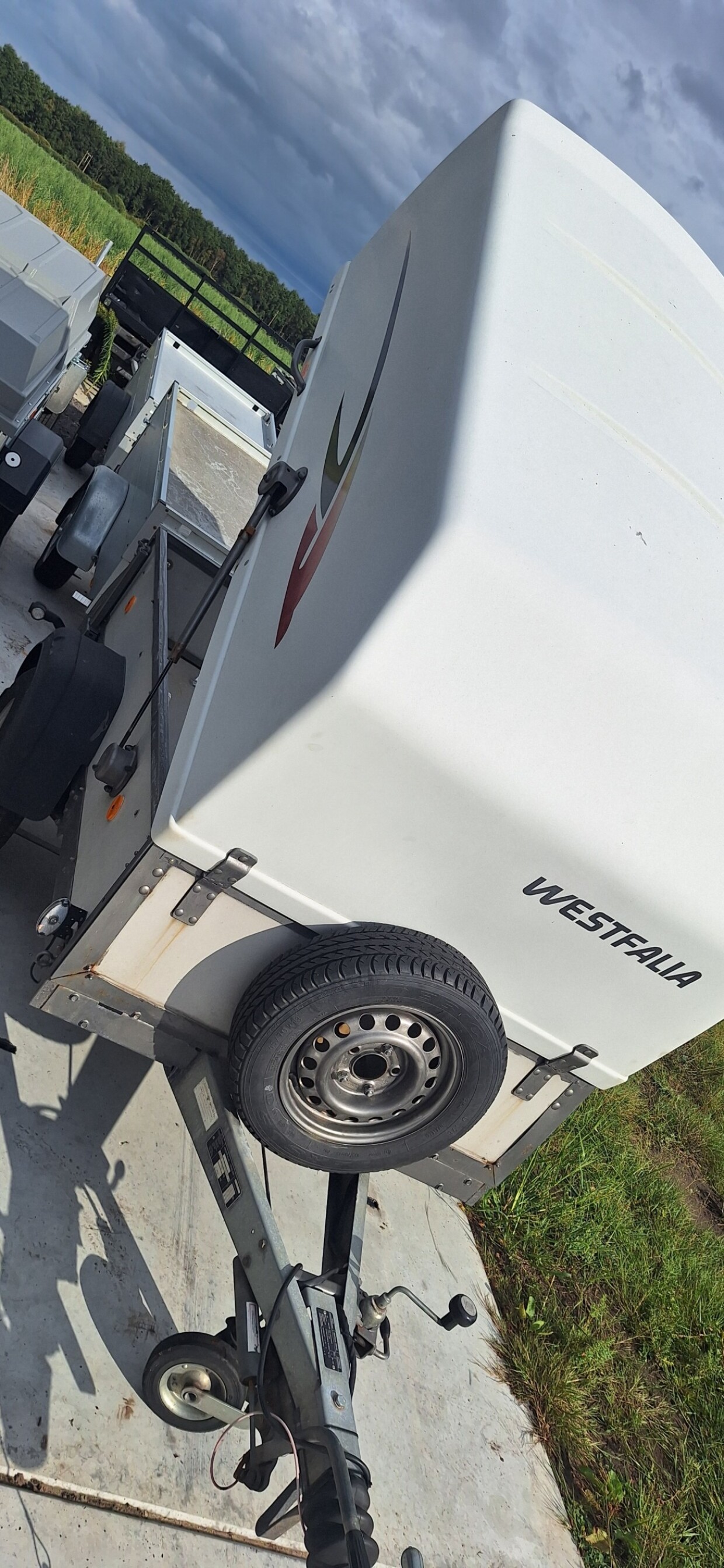 Westfalia bagagewagen geremd 215 × 115 × 110 cm