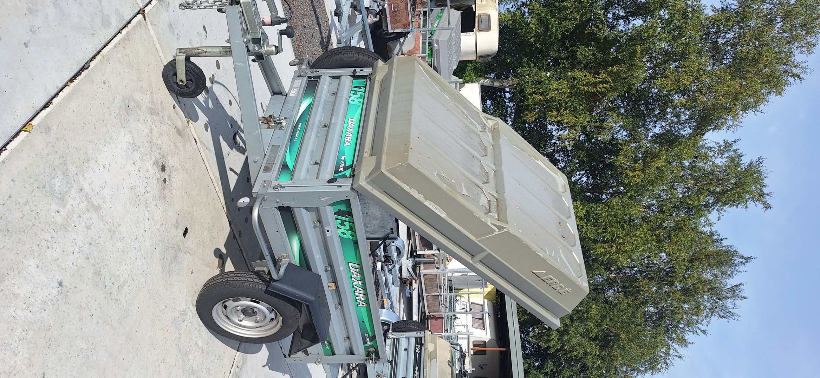 Daxara 158 bagagewagen compleet 0012