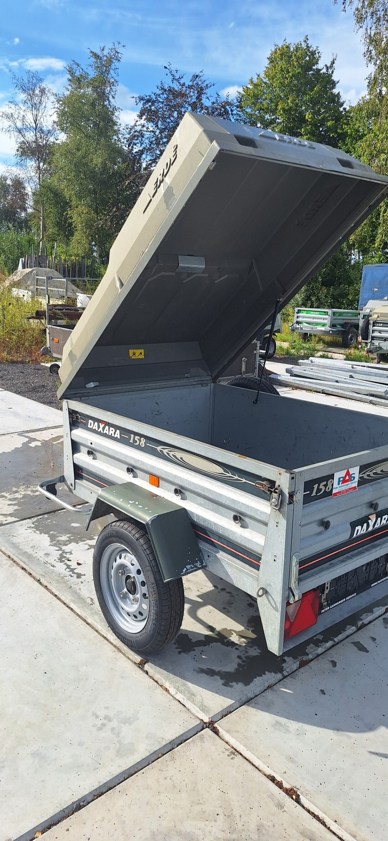 Daxara 158 bagagewagen compleet 8396