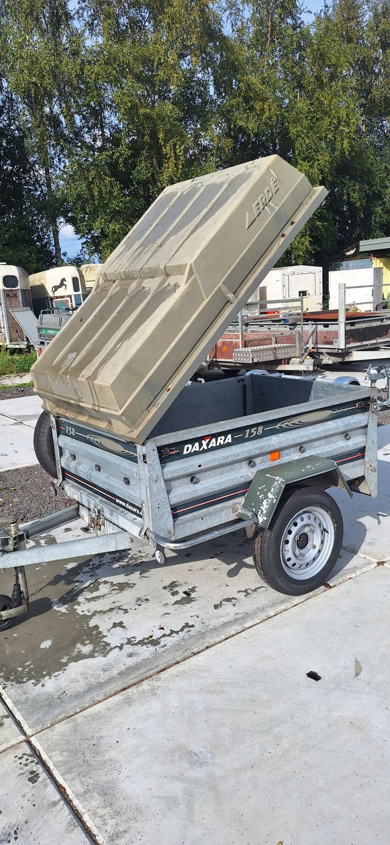 Daxara 158 bagagewagen compleet 8396