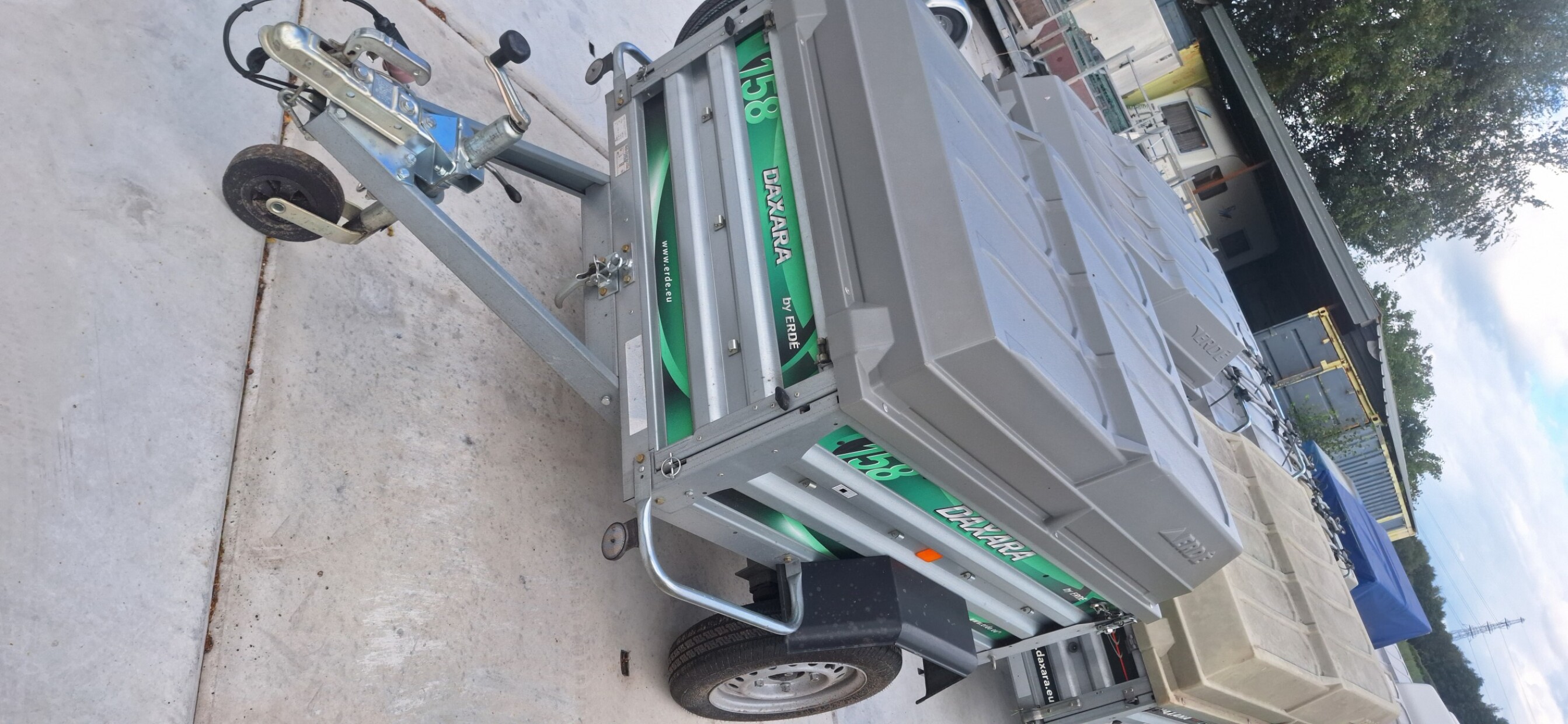 Daxara 158 bagagewagen compleet 0214