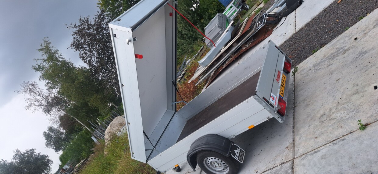 Anssems GTV bagagewagen 250 x 130 x 50 geremd 